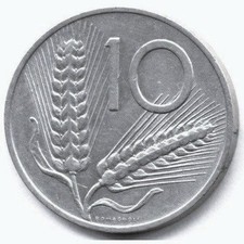 LOTTO N. 5 MONETE DA 10 LIRE -