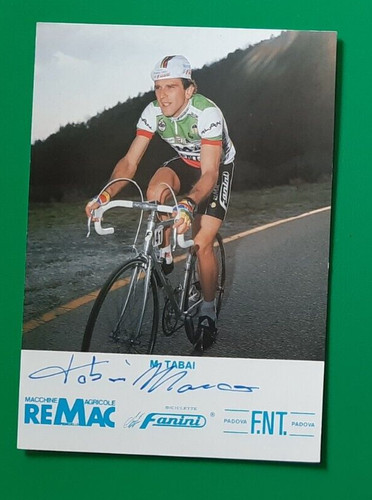Cyclisme carte cycliste marco - carte,