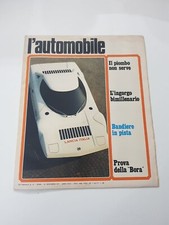 RIVISTA L'AUTOMOBILE IN COPERTINA PROVA MASERATI BORA NOV. 1971