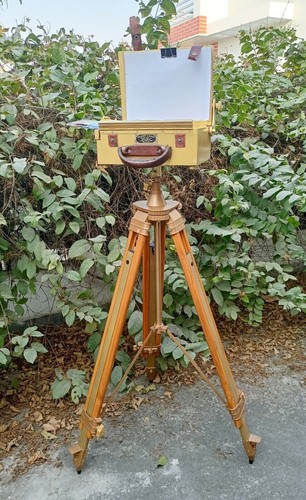 Cavalletto pittore legno - cavalletto, in