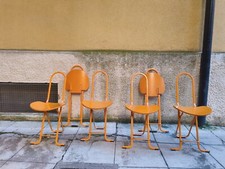 Sedia Estiva dafne di Gastone Rinaldi, design vintage anni 70 pieghevole