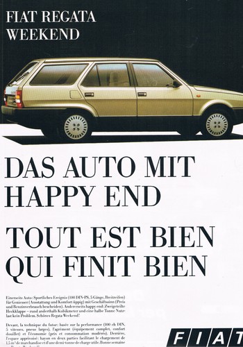 Pubblicità auto pezzi - auto, 2