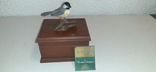 Big Sky Audubon Richard Lawson Bird Song Player Box da collezione