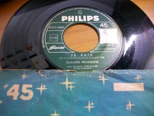 Claude François ‎– Je Sais-45 GIRI