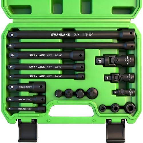 Piece impact socket - 18-piece,
