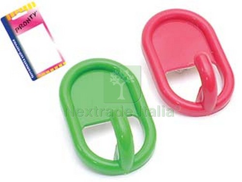 12blister ganci adesivi ovali - 12blister,