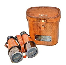 Binocolo nautico ottone antico