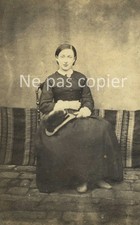 FEMME vers 1860 CDV en