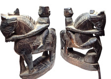 Coppia di statuine vintage