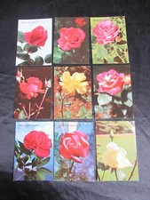 LOTTO # 9 CARTOLINE BUON ONOMASTICO FIORI VINTAGE ANNI 70 / 80 GADGET POSTCARD