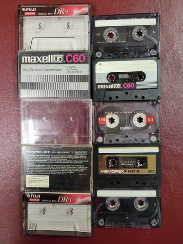 Lotto cassette audio - 5,