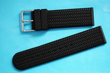 Pneumatici Profil, Pirelli Cinturino Orologio IN Silicone Vegan 18,20, 22mm Nero