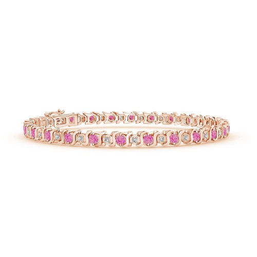 Angara bracciale tennis oro - bracciale,