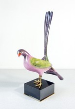 ⚜️ SCULTURA PORCELLANA DESIGN GIULIA MANGANI FIRENZE UCCELLO STATUA CERAMICA 