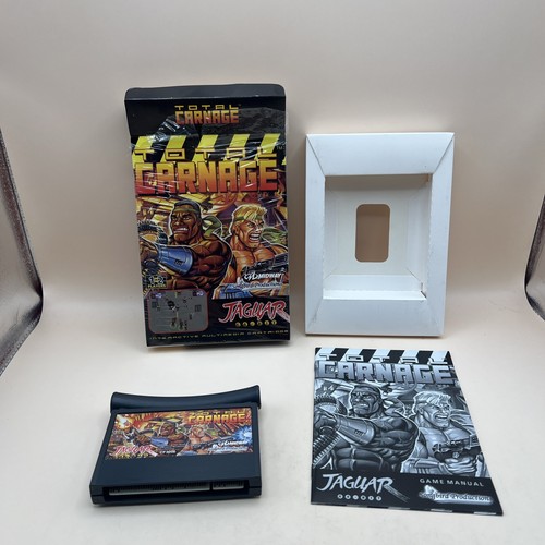 Atari jaguar total carnage - atari,