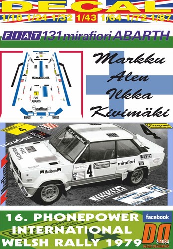 Decal fiat 131 - decal,