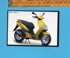 LA MIA MOTO - FIGURINA n.68- MBK  MACH G -MASTER COLLECTION-NEW