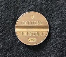Gettone telefonico 7705 italia - gettone,