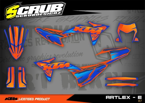 Decorazione ktm exc excf - exc,