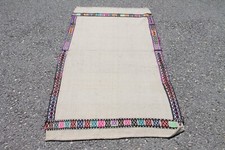 Tappeto kilim 3x6 piedi beige
