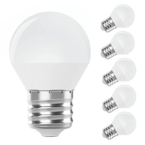 Lampadina led e27 g45 - led, 6w,luce