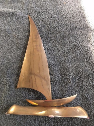 Barca vela ottone - a, in
