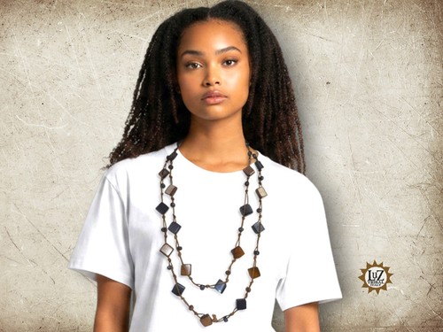 Collana tribale stile vintage - tribale,