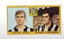 figurina calciatori panini 1969 70 juventus roveta cuccureddu