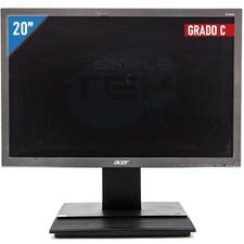 Acer B196wl 19" 16:9 Schermo Lcd Monitor Display Cassa Dvr Pc Computer Fisso_