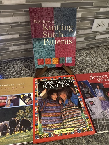 Big book knitting stitch - knitting,