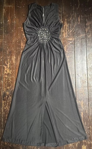 Maxi abito smanicato vintage