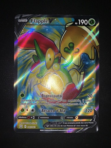 Pokémon carta flapple full - carta,