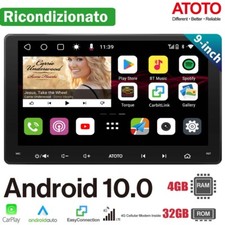 ATOTO S8MS 9" Android 4G Autoradio 2DIN Senza Fili Carplay&Wireless Android Auto