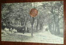 Cartolina d'epoca paesag Itali