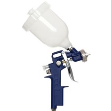 PISTOLA AEROGRAFO ARIA serbatoio 600ML ugello 1.5mm SPRUZZO VERNICIATURA