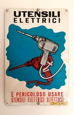 Cartello anni 60 pubblicità