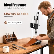 Macchina per goffratura pelle