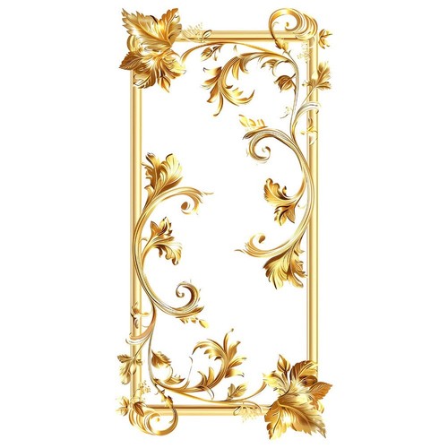 Adesivo murale design floreale