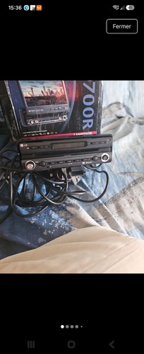Autoradio ecran retractable - lg,