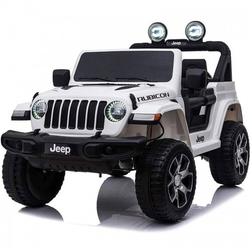 Jeep rubicon bianco macchina - rubicon,