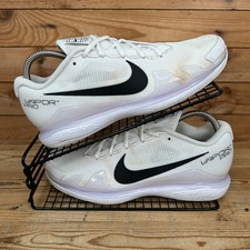 Scarpe da tennis Nike Trainers da uomo taglia UK 7 Court Air Zoom Vapor Pro bianco tappeto