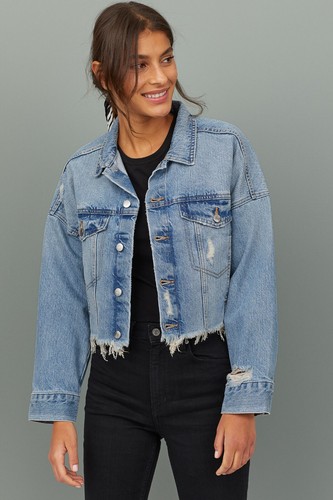 Giacca jeans corta - jeans,