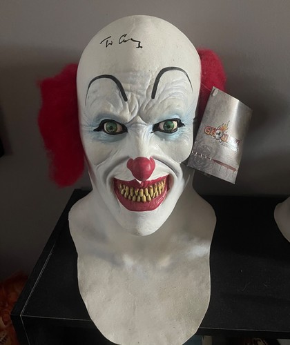Maschera pennywise firmata - pennywise,