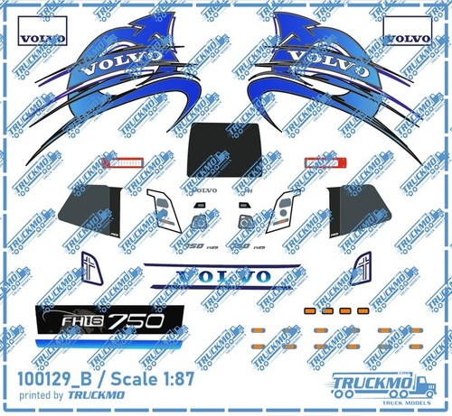 Decalcomanie truckmo volvo - decalcomanie,