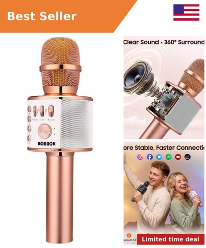 Microfono karaoke bluetooth - microfono,