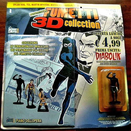 Numero test fumetti 3d - di,