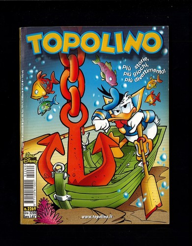 Topolino libretto 2269 del - libretto,