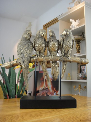 Scultura uccello decorazione