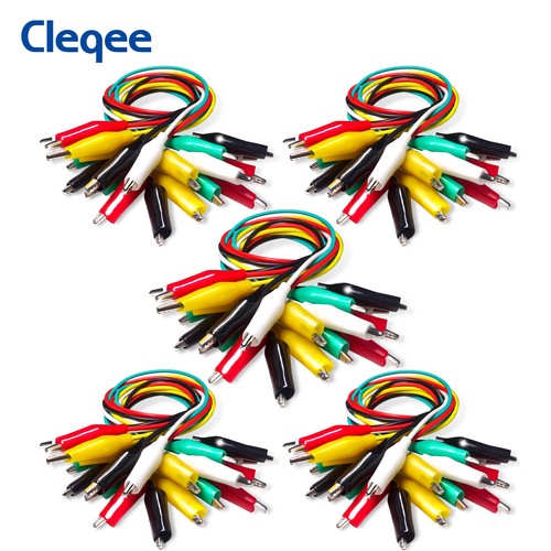 Set cavi prova - clip, alligatore