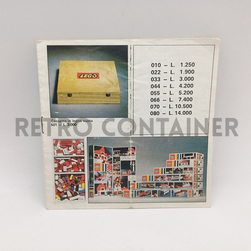 Lego vintage catalog - lego,